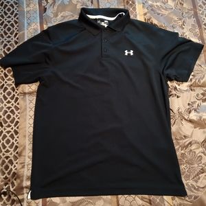 MEN'S LARGE UNDER ARMOUR COLLARED SHIRT